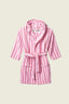 Bongusta - Badjas - Naram Kids Bathrobe - Baby Pink & Ski Patrol - BYLOTTE