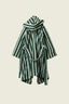 Bongusta - Badjas - Naram Kids Bathrobe - Sea Foam & Deepl Teal - BYLOTTE