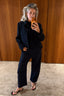 Nili Lotan - Broek - Shon Wool - Midnight