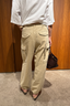 Denimist - Broek - Cropped Cargo - Khaki Sand