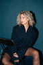 BYLOTTE Studios - Oversized Blazer - Harvey Blazer - Navy - BYLOTTE