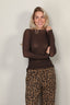BYLOTTE Studios - Top - Rosie - Dark Brown - BYLOTTE