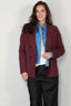 Closed - Blazer - Fitted Doublebreasted - Dark Raisin Red - BYLOTTE