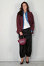 Closed - Blazer - Fitted Doublebreasted - Dark Raisin Red - BYLOTTE