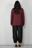 Closed - Blazer - Fitted Doublebreasted - Dark Raisin Red - BYLOTTE