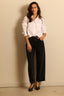 Closed - Blouse - Cropped classic shirt - White - BYLOTTE