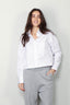 Closed - Blouse - Cropped classic shirt - White - BYLOTTE