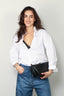 Closed - Blouse - Fitted shirt - White - BYLOTTE