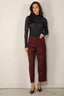 Closed - Broek - Ruthy - Dark Raisin Red - BYLOTTE