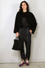 Closed - Jas - Cropped Trench - Black - BYLOTTE