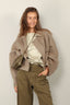 Closed - Jas - Cropped Trench - Clay Beige - BYLOTTE