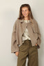 Closed - Jas - Cropped Trench - Clay Beige - BYLOTTE