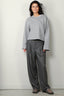 Closed - Sweater - Crewneck - Light grey melange - BYLOTTE