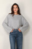 Closed - Sweater - Crewneck - Light grey melange - BYLOTTE