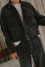 Denimist - Jeans - Georgia Work Pant - Washed Black Cord