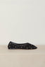 Dear Frances - Ballerina's - Balla Mesh Shoe W/ Studs - Black - BYLOTTE