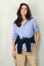 Denimist - Blouse - Boyfriend shirt - Medium blue - BYLOTTE