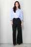 Denimist - Blouse - Button Front Shirt - Light Blue Oxford - BYLOTTE