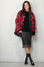 Denimist - Jack - CPO shirt jacket - Printed red buffalo - BYLOTTE