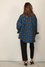 Denimist - Jacket - CPO Shirt - Printed Blue Black Plaid - BYLOTTE