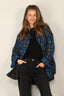 Denimist - Jacket - CPO Shirt - Printed Blue Black Plaid - BYLOTTE