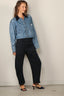 Denimist - Jacket - Cropped Chore - Galton Indigo - BYLOTTE