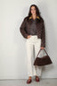 Denimist - Jacket - Cropped Quilted - Brown - BYLOTTE