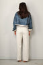 Denimist - Jas - Oversized cropped denim jacket - Eldon w/ sherpa lining - BYLOTTE