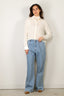 Denimist - Jeans - Blair Double Pleated Pant - Stone Wash Blue - BYLOTTE