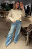Denimist - Jeans - Teri Wide Leg Jean - Glenmore Blue - BYLOTTE