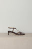 Dear Frances - Sandalen - Tee - Leather - Espresso