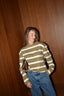 BYLOTTE Studios - Top - Lily Longsleeve - Brown Striped
