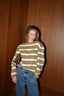 BYLOTTE Studios - Top - Lily Longsleeve - Brown Striped