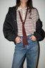 Rotate - Top - Slinky Knit Polo - Oatmeal Comb
