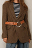 Ralph Lauren - Riem - E Belt Medium - Cuoio