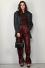 Enes - Broek - Jane - Burgundy - BYLOTTE