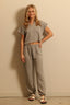 Éterne - jogging - CLASSIC SWEATPANT - heather grey - BYLOTTE