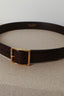 Nili Lotan - Riem - Gabriele - Espresso - Antique Gold Buckle