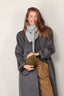 Extreme Cashmere - Sjaal - 150 Witch - Grey - BYLOTTE