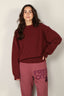 Extreme Cashmere - Sweater - 431 Mike - Maroon - BYLOTTE
