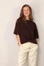 Extreme Cashmere - top - 269 Rik - dark brown - BYLOTTE