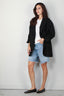 Tibi - Blazers - Tropical Wool Liam Blazer -  Black