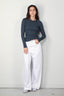 RÓHE - Jeans - Low waist wide leg denim -  Optic white