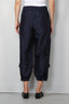 Tibi - Broek - Crispy Nylon Wilt Pull On Jogger -  Navy