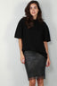 Max Mara - Rok - Zinnia -  Black net