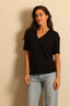 Anine Bing - Top - Vale tee -  Black