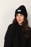 Ganni - Beanie - Structured Rib Beanie  -  Black