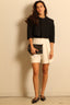 RÓHE - short - Tailored wide leg shorts -  cream