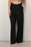 RÓHE - pantalon -  Wide leg tailored trousers -  noir