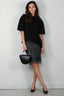 Max Mara - Rok - Zinnia -  Black net